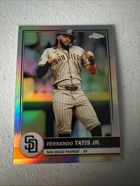 Topps Chrome Fernando Tatis Jr. Padres Card
